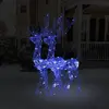 Image de vidaXL Décorations renne LED 120 cm - Bleu