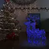 Image de vidaXL Décorations Rennes de Noël LED