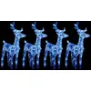 Image de vidaXL Rennes de Noël lumineux - LED bleu