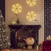 Image de vidaXL Flocon de neige avec LED - 27x27 cm