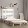 Image de VidaXL Tête de lit murale 96x3x91,5 cm - Blanc