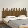 Image de Vidaxl Tête de lit murale - Marron miel