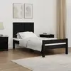 Image de vidaXL Tête de lit murale Noir 95.5x3x60 cm