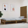 Image de vidaXL Tête de lit murale - Marron miel - 82.5x3x90 cm