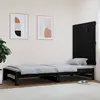 Image de vidaXL Tête de lit murale - Noir 82,5x3x90 cm