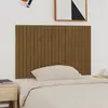 Image de vidaXL Tête de lit murale - Marron miel Bois de pin