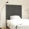 Image de vidaXL Tête de lit murale - Gris