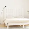 Image de vidaXL Tête de lit murale 204x3x110 cm Blanc