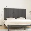 Image de VIDAXL Tête de lit murale - Gris 204x3x110 cm