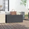 Image de vidaXL Boîte de rangement - Gris