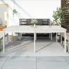 Image de vidaXL Table de jardin - Blanc