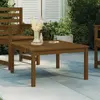 Image de vidaXL Table de jardin 82,5x82,5x45 cm - Bois Massif de Pin - Marron Miel