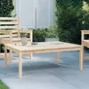 Image de vidaXL Table jardin 121x82 - Pin massif