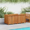 Image de Boîte de rangement vidaXL bois acacia 200x80
