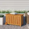 Image de Boîte de rangement vidaXL bois acacia 90x50