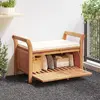 Image de vidaXL Banc de Rangement - Acacia