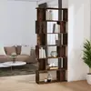 Image de vidaXL Bibliothèque/Cloison Chêne Fumé