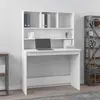 Image de VIDAXL Bureau avec Étagères - Blanc