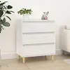 Image de vidaXL Buffet - Blanc 60x35x70 cm