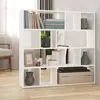 Image de vidaXL Bibliothèque Séparateur - Blanc