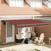 Image de vidaXL Auvent motorisé rétractable 4x3 m