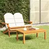 Image de vidaXL Ensemble de salon de jardin 2 pcs - Bois acacia solide