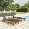 Image de vidaXL Chaises Longues 319728
