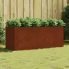 Image de VidaXL Lit surélevé de jardin Acier corten
