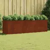 Image de vidaXL Lit Surélevé Acier Corten