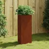 Image de vidaXL Jardinière 40x34,5x75 cm - Acier corten
