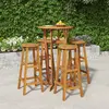 Image de vidaXL Ensemble de bar de jardin 5 pcs Acacia