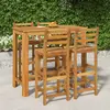 Image de vidaXL Ensemble de bar de jardin 5 pièces - Bois d'acacia