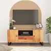 Image de vidaXL Meuble TV Acacia Massif