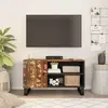 Image de Meuble TV vidaXL - Bois de récupération