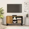 Image de vidaXL Meuble TV - Bois de manguier