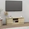Image de VidaXL Meuble TV Porte - Chêne Sonoma