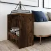 Image de vidaXL Table d'Appoint Chêne Fumé