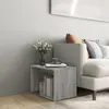 Image de VidaXL Table d'appoint Sonoma gris