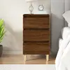 Image de vidaXL Table de chevet Chêne Marron