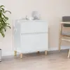 Image de vidaXL Buffet Blanc 60x35x70 cm