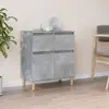 Image de vidaXL Buffet gris béton