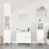 Image de vidaXL Armoire de salle de bain 190 cm - Blanc