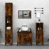Image de VidaXL Armoire de bain - Chêne fumé