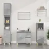 Image de vidaXL Armoire de salle de bain - Gris béton