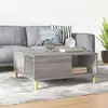 Image de VidaXL Table Basse Sonoma Gris 80 cm