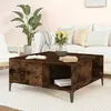 Image de VidaXL Table basse Chêne fumé