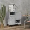 Image de vidaXL Buffet - Gris béton 60x35x70 cm