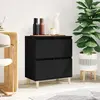 Image de vidaXL Buffet - Noir
