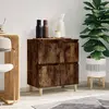Image de vidaXL Buffet chêne fumé bois d'ingénierie