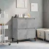 Image de VidaXL Buffet Gris Béton 60x35x70 cm